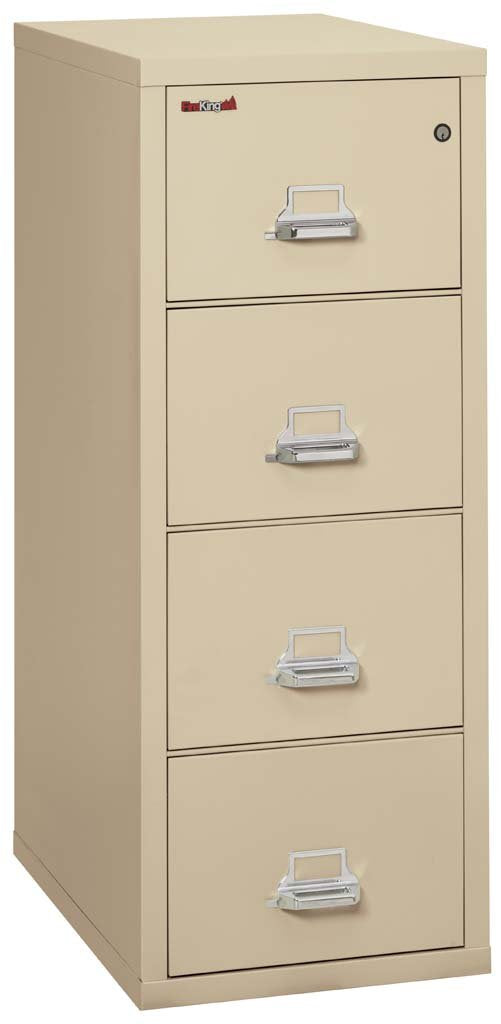 FireKing 4-2131-C Four Drawer Legal 31" D Fire File Cabinet