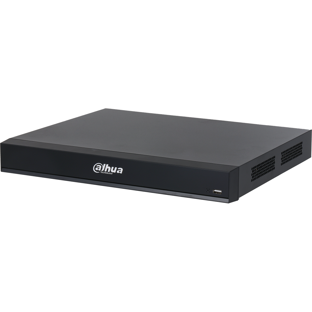Dahua X82R3N4 16-Channel Analytics+ Penta-Brid DVR H.265 4K Pro 1U 2 SATA Bays, 4TB