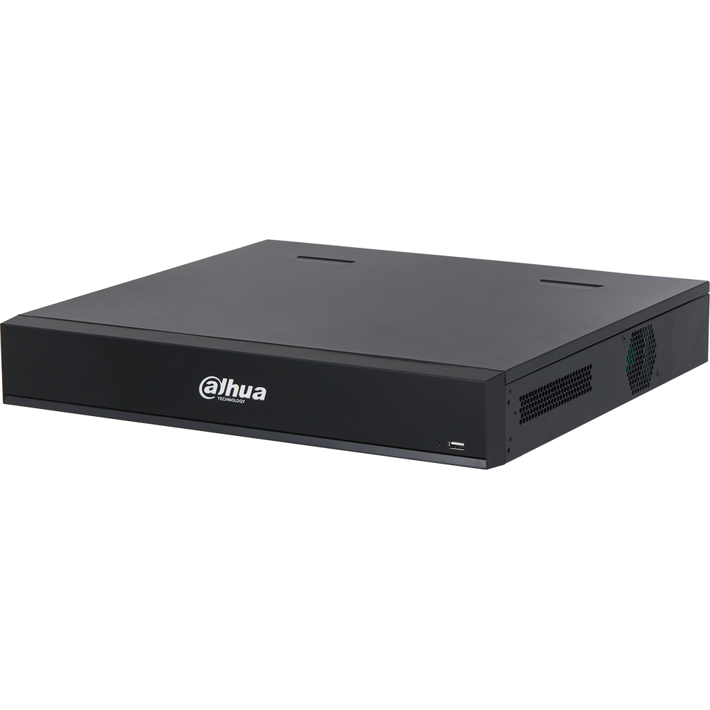 Dahua X84R3L8 16-Channel Analytics+ Penta-Brid DVR H.265 4K Pro 1.5U 4 SATA Bays, 8TB