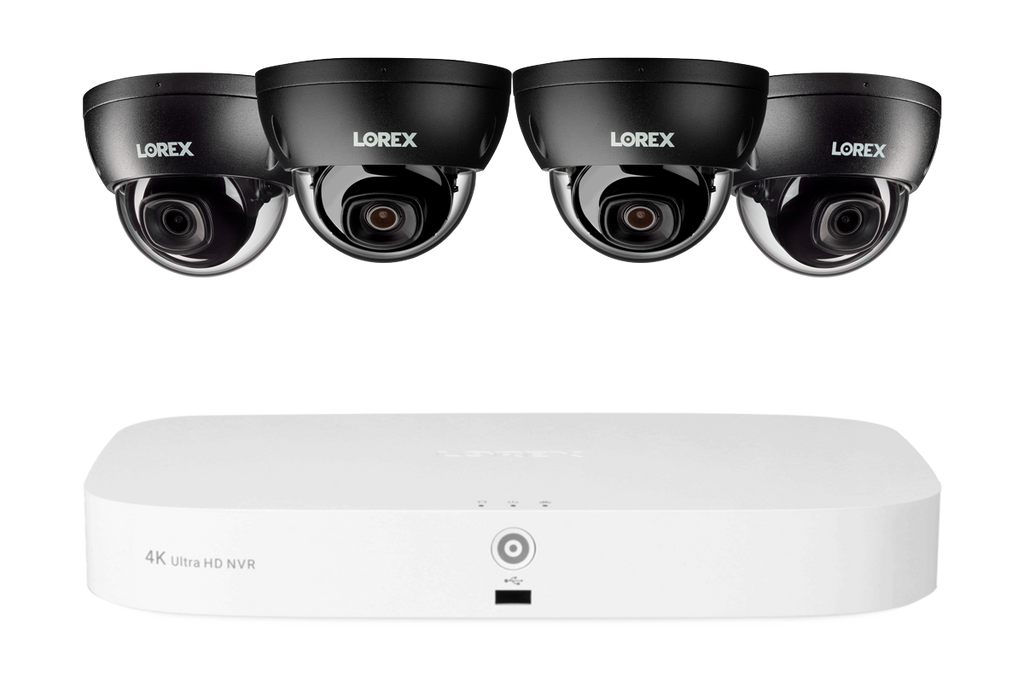 Lorex Fusion NVR with A15 (Aurora Series) IP Dome Cameras - 4K 16-Channel 2TB Wired System - N4K2-84BD-E851