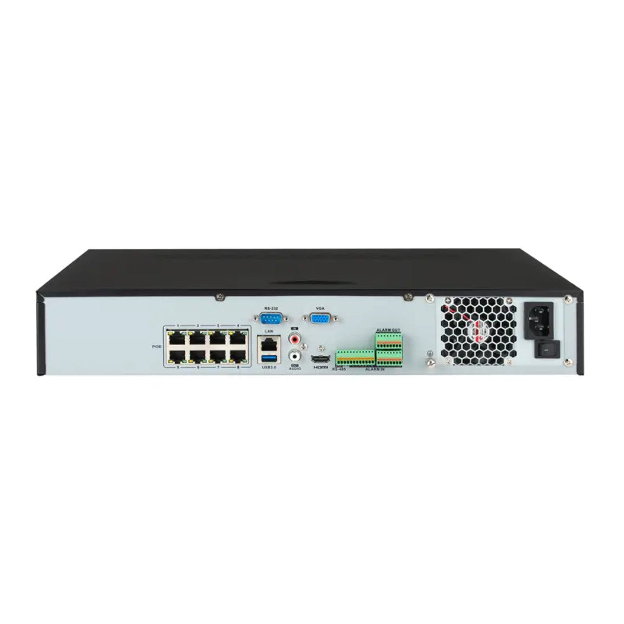 Digital Watchdog DW-VP123T8P 8-channel VMAX IP Plus PoE NVR with 4 virtual channels, 3TB HDD included