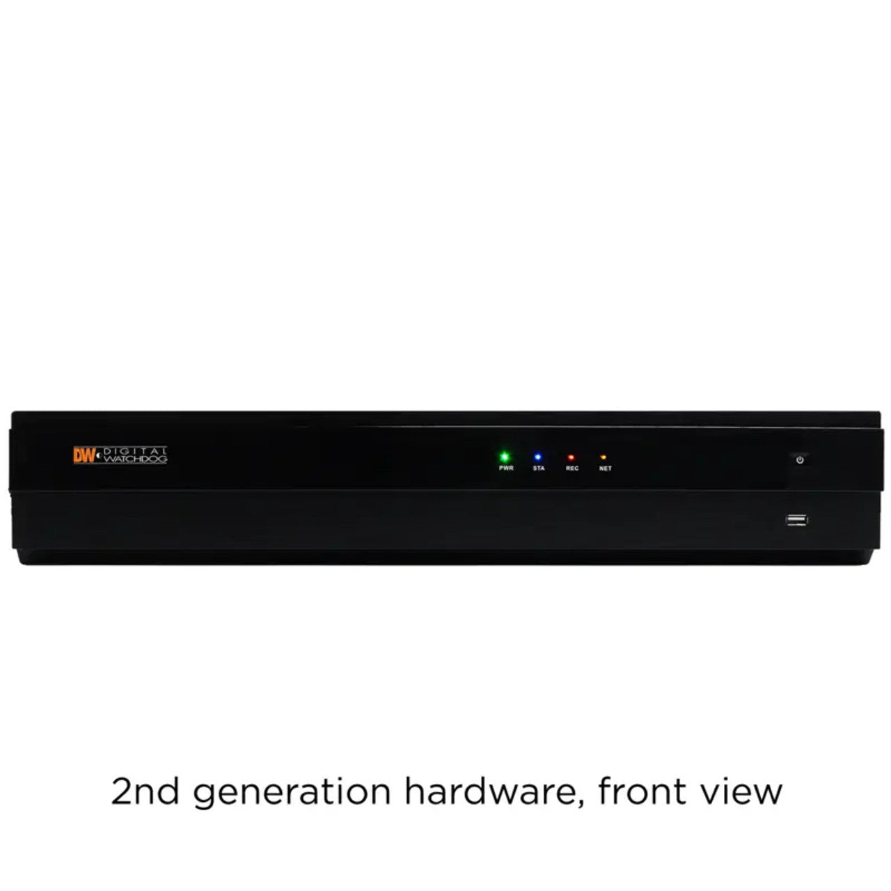 Digital Watchdog DW-VP912T4P 4-channel VMAX IP Plus PoE NVR with 5 virtual channels, 12TB HDD