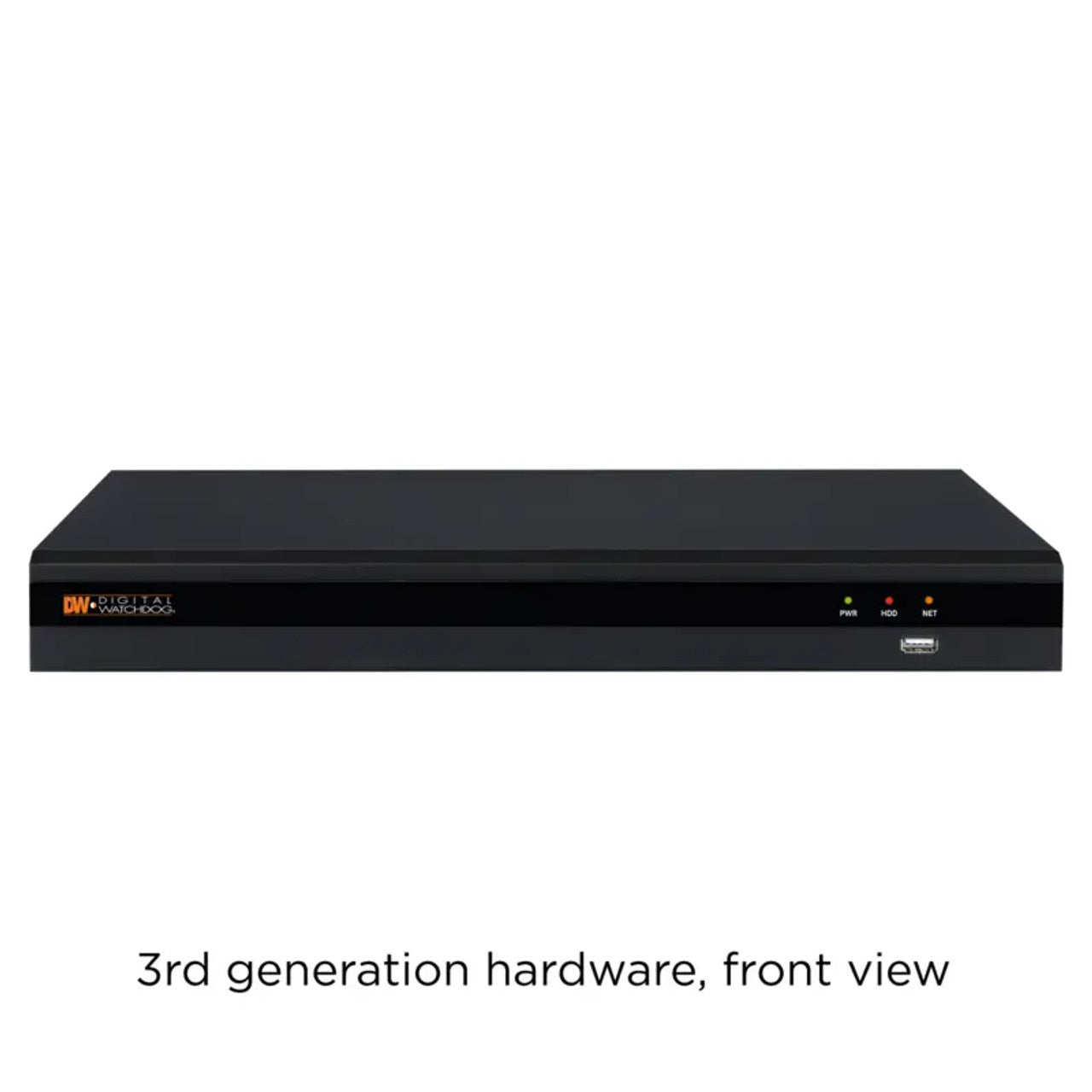 Digital Watchdog DW-VP916T4P 4-channel VMAX IP Plus PoE NVR with 5 virtual channels, 16TB HDD